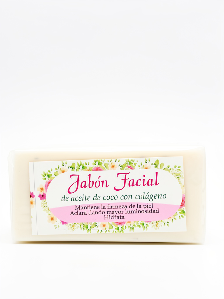 Jabón Aceite de Coco con Cólageno 100g Crema Rosita