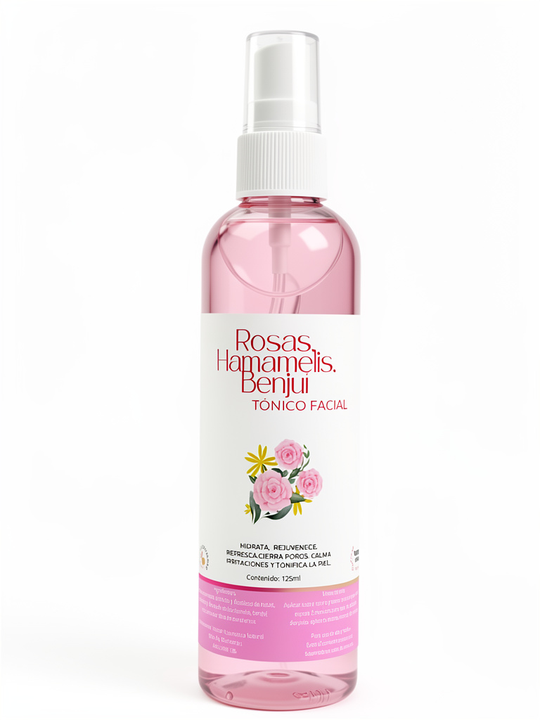 Tonico Facial Rosas,Hamamelis 125ml HS