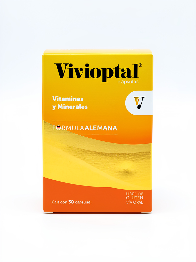 VIvioptal 30Caps. Vitaminas +Minerales