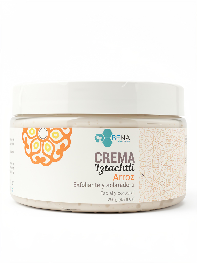 Crema Exfoliante Aclarante Arroz Bena 250gr