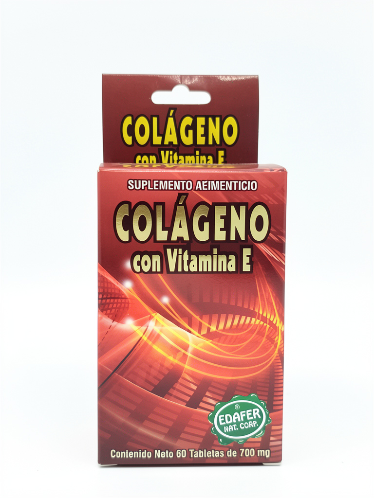 Colageno Con Vitamina E EDAFER 60 Tabs