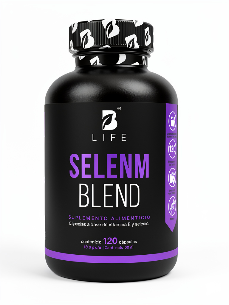 Selenm Blend 120Cáps. B Life | 120Dias