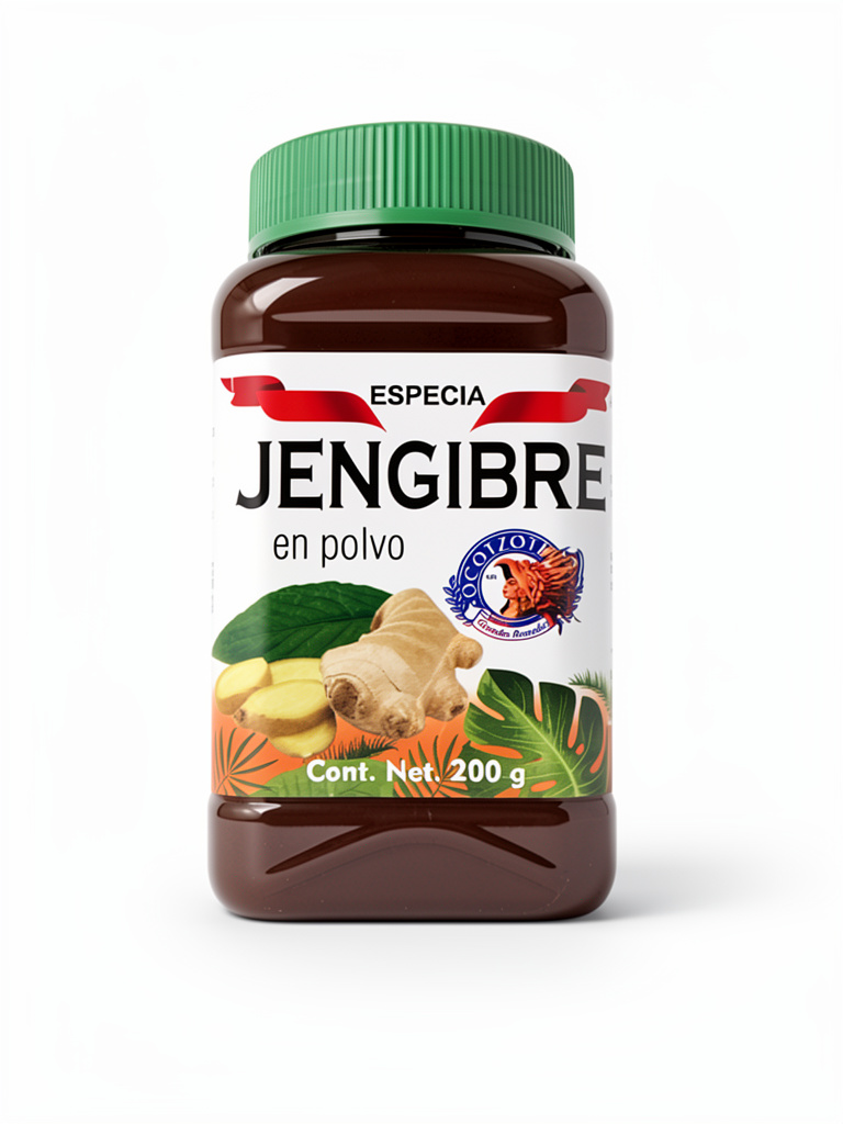 JENGIBRE POLVO 200 GR OCOTZOTL