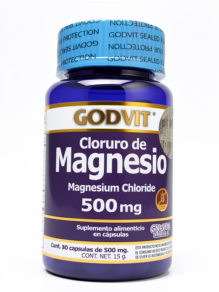 Cloruro de Magnesio 60Caps. Godvit