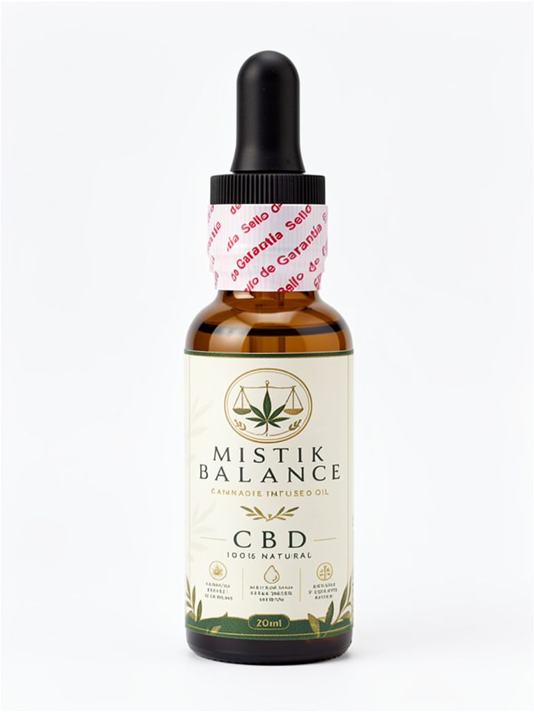 CBD Natural Aceite Puro 20ml. Mistik Balance