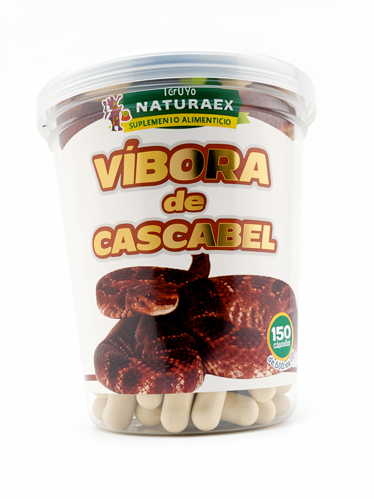 Víbora de Cascabel 150Caps Grupo Naturamex
