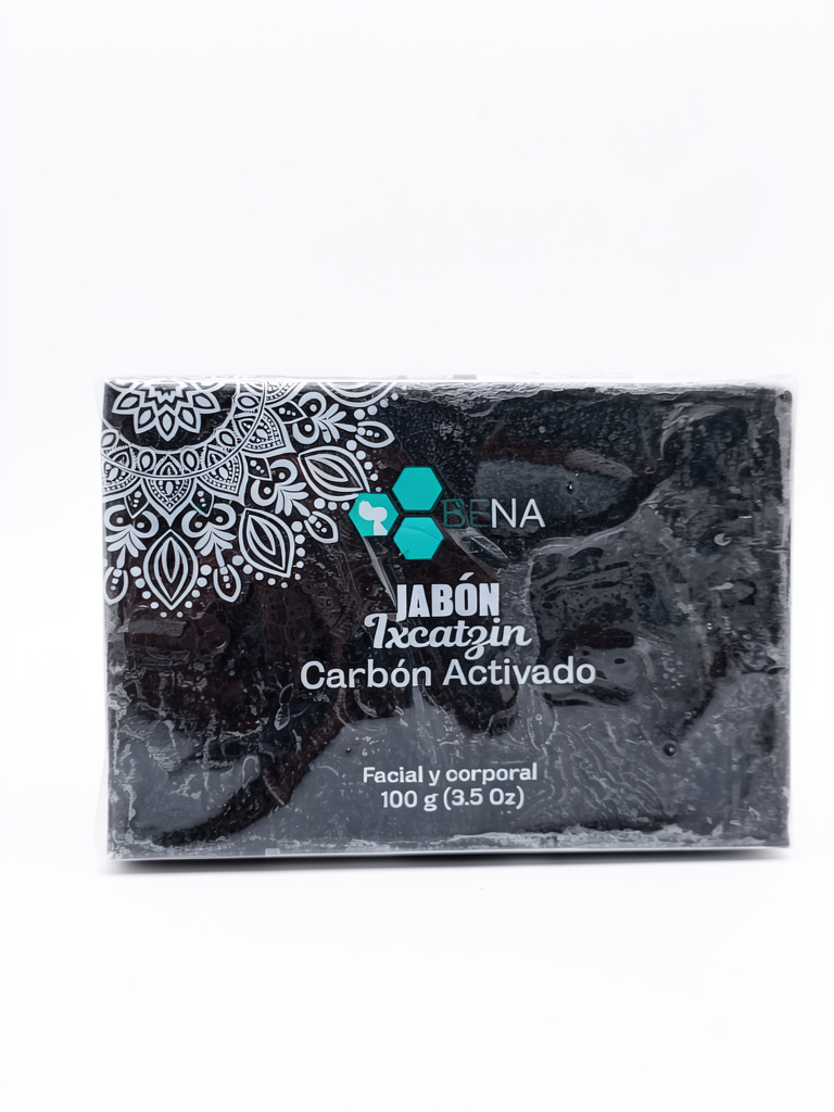 Jabón Carbón Activado 100g  Bena