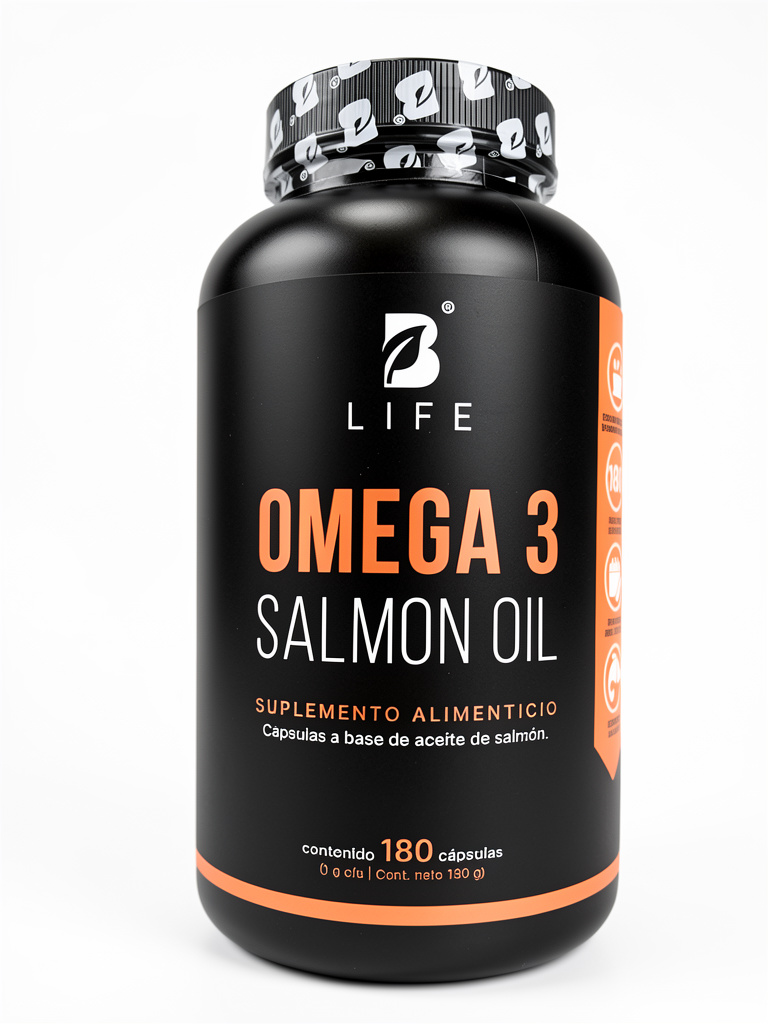 Omega 3 Salmon Oil 180 caps. | 180 Dias. Aceite de Salmón