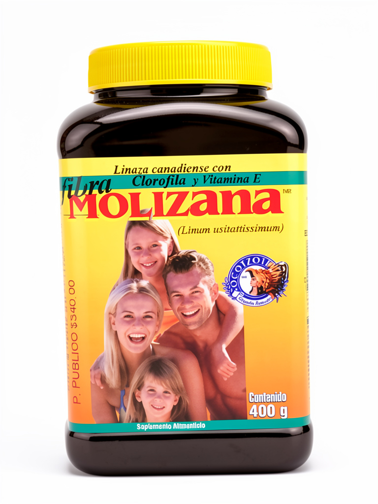 Linaza Canadiense Molizana con Clorofila y Vitamina E 400gr.
