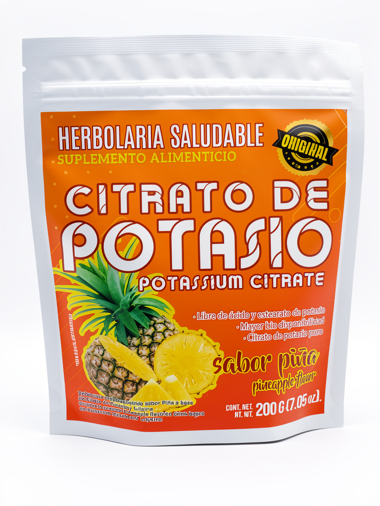 Citrato de Potasio Piña 200gr