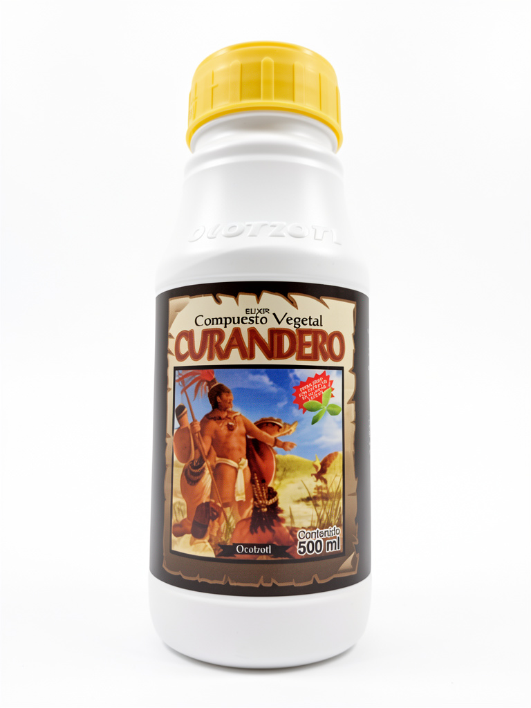 Curandero Compuesto Vegetal 500 ml Ocotzotl