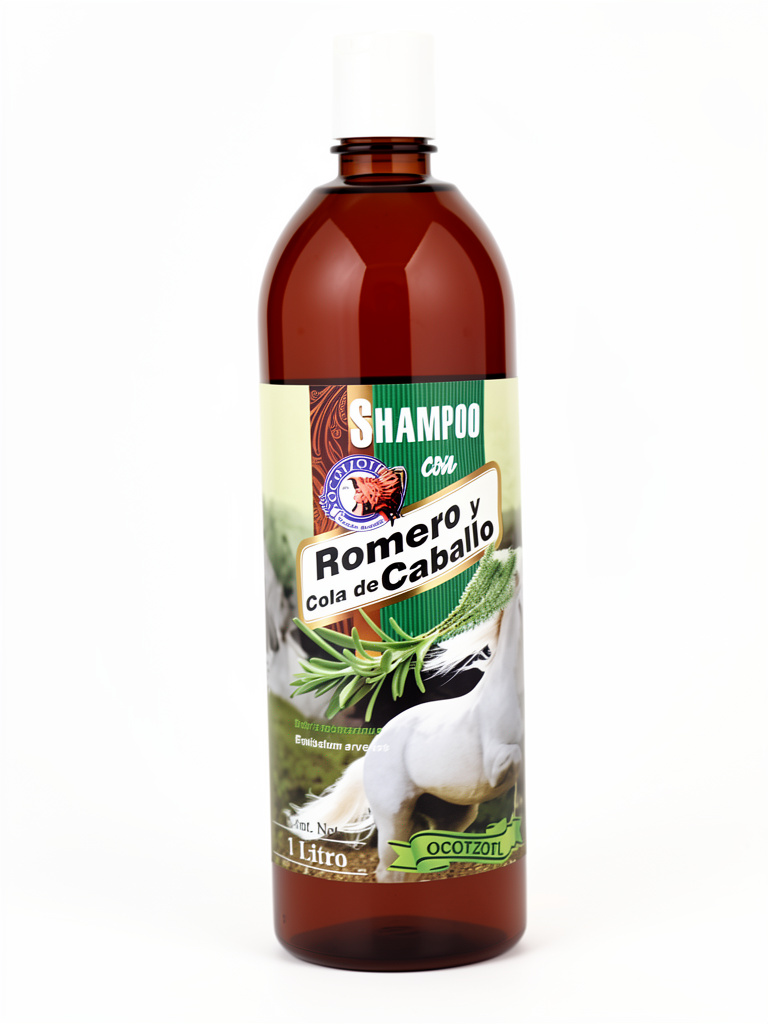 Shampoo de Romero y Cola de Caballo 1lt Ocotzotl