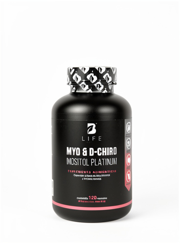 Inositol Platinum Myo y D-Chiro Inositol Mezcla 120Caps. | 30 Porciones B Life