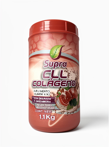 CLL Colágeno Granada y Zarzamora Supra 1.1kg