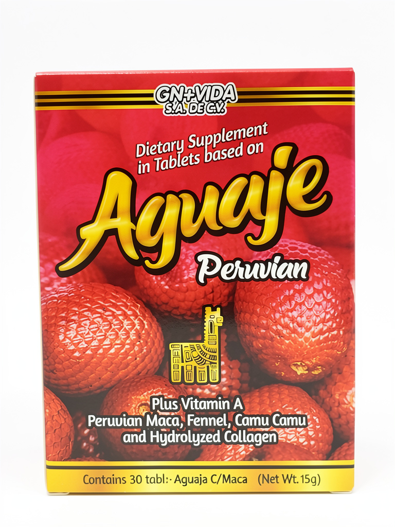 Aguaje Peruano C/Maca 30 Tabs GN+VIDA