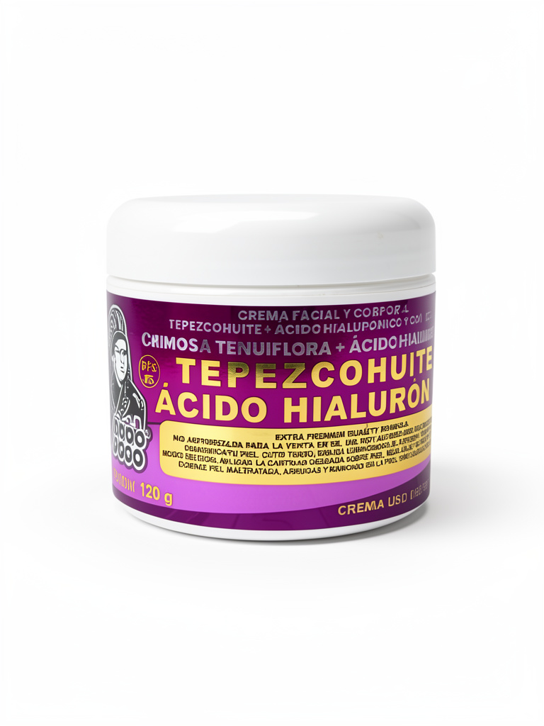Crema Tepezcohuite con Acido Hialuronico 120gr Dia