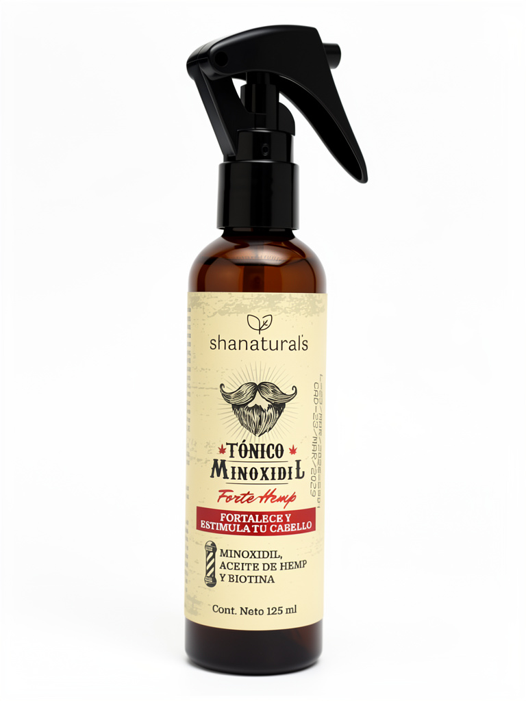 Minoxidil 10% Tónico 125ml Shanaturals