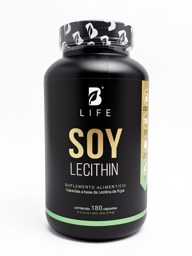Soy Lecithin, Lecinita de Soya 180Caps. | 180Dias