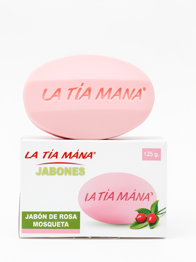 Jabón Rosa Mosqueta 125gr. Tía Maná
