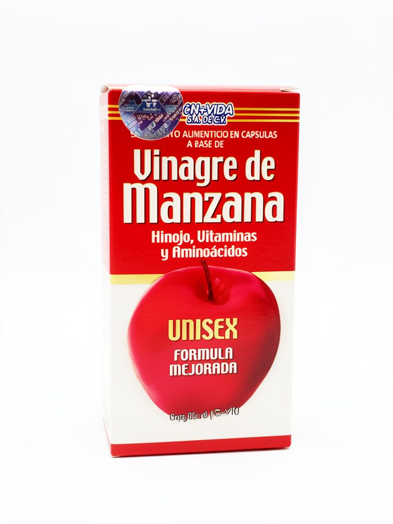 Vinagre De Manzaca 60 Capsulas GN+VIDA