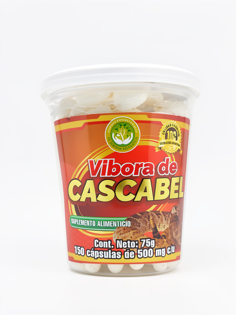 Vibora de Cascabel 150caps. J.Botanico