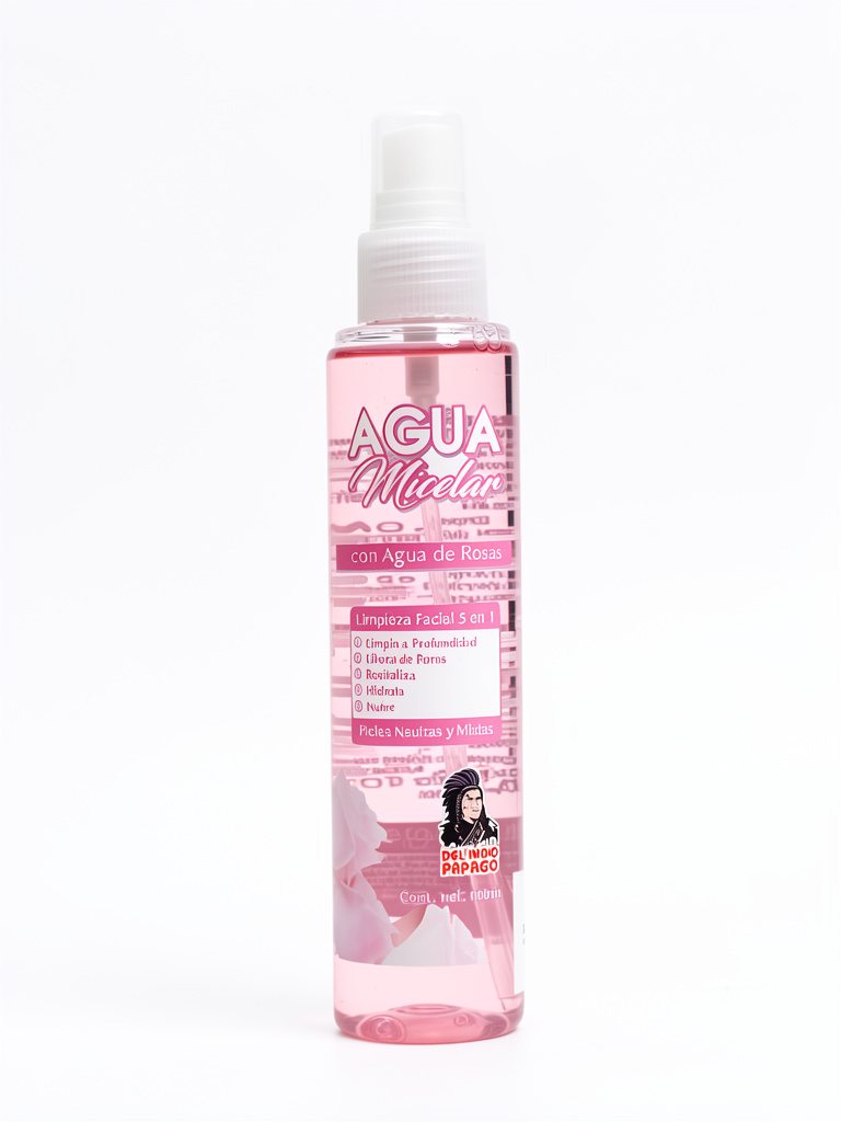 Agua Micelar con Rosas 100ml Indio Papago