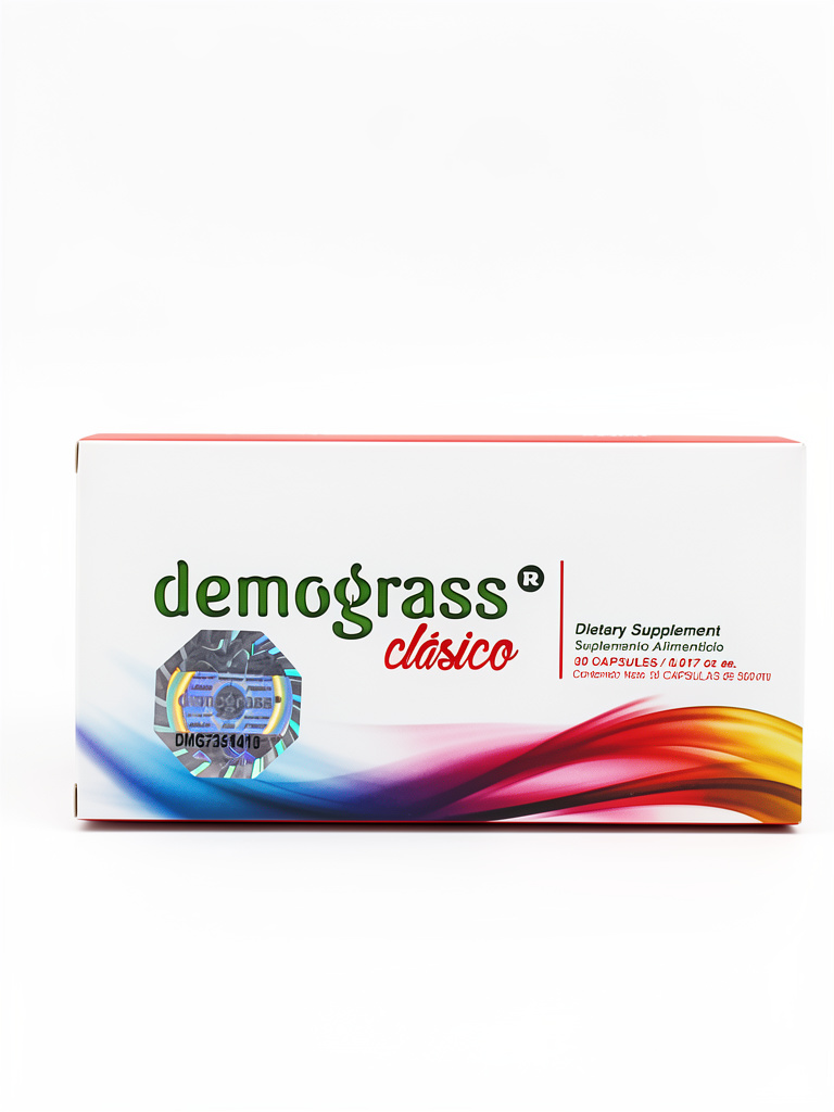 Demograss Clasico 30Caps. Áloe Verá, Guaraná, Lima