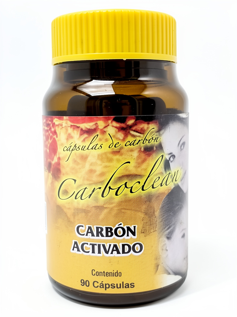 Carbonclean Carbón Activado 90Caps. Ocotzotl