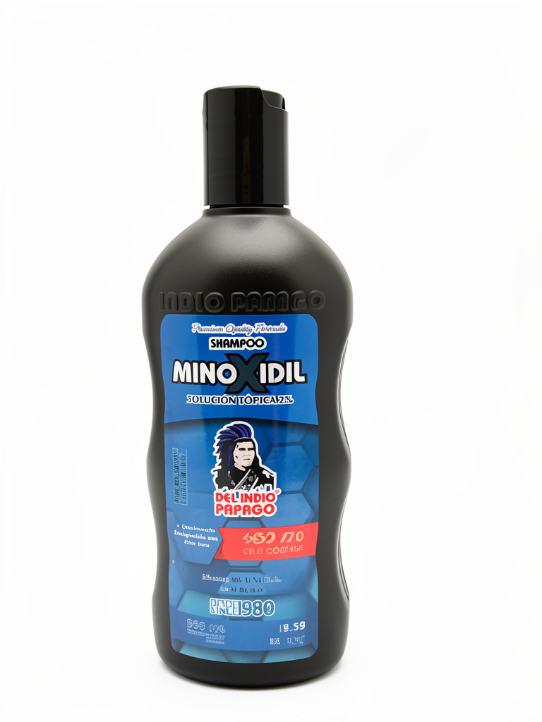 Shampoo Minoxidil 550ml Indio Papago