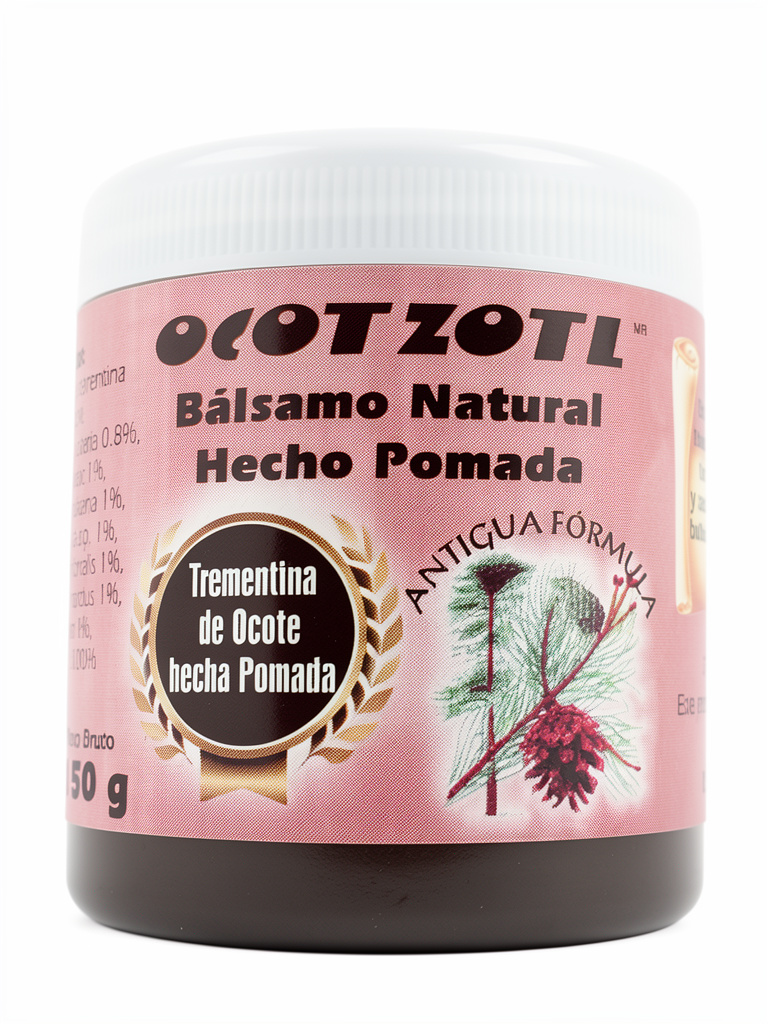 Balsamo Natural con Trementina de Ocote OCOTZOTL 125 GR