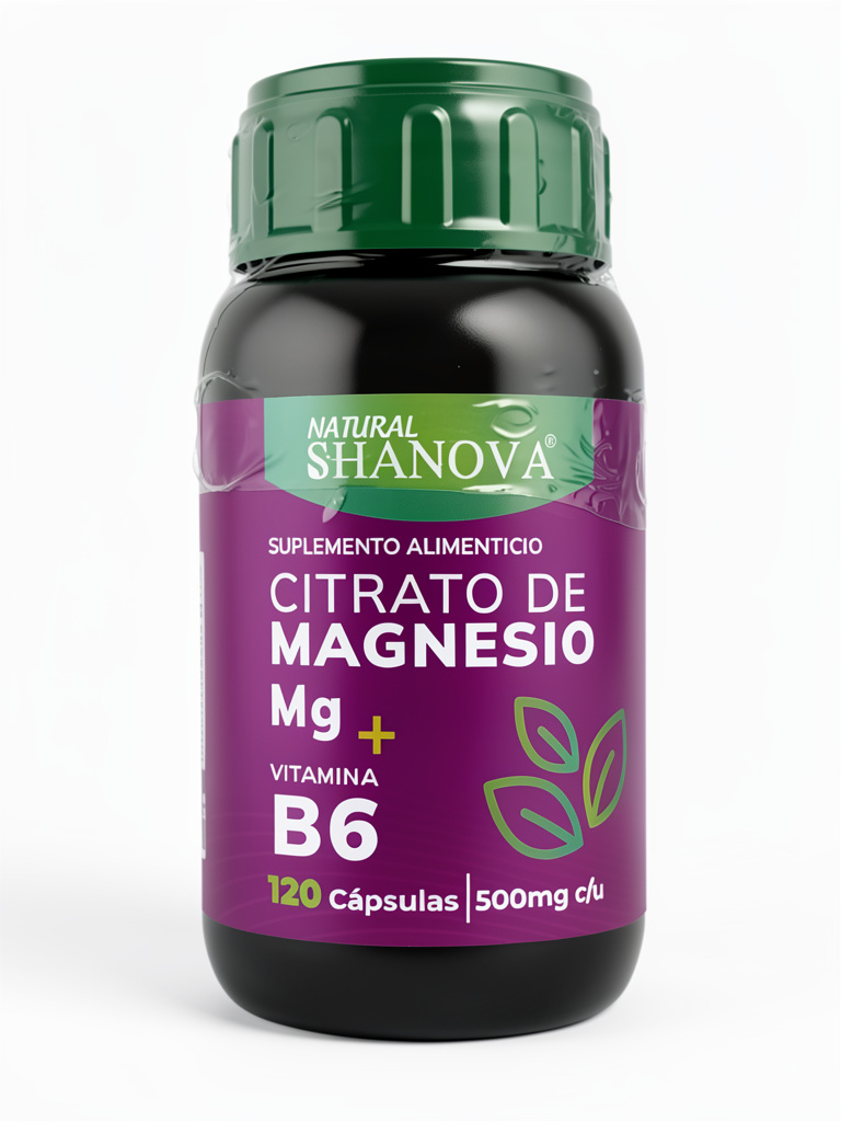 Citrato Magnesio con Vitamina B6 120Caps Shanova