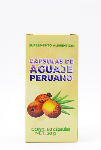 Aguaje Puro 60 Cáps Herbolaria Saludable