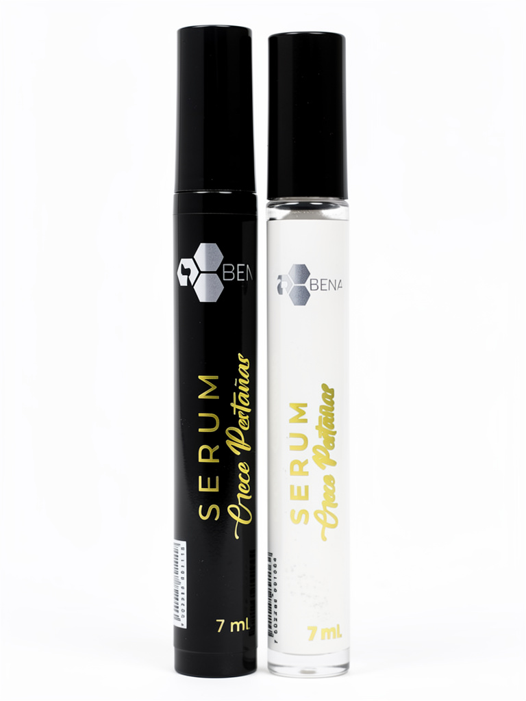 Serum Crece Pestañas Negro o Sin Color Bena