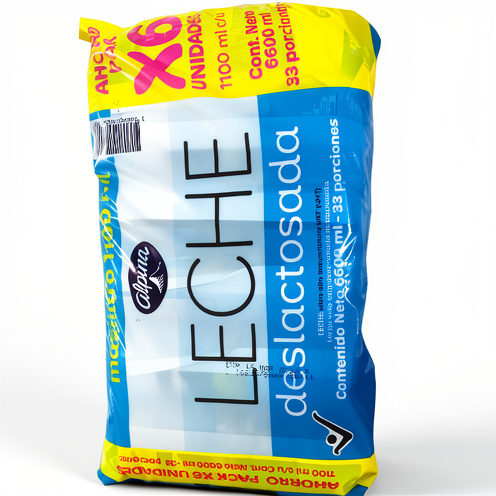 Leche Alpina × 6 uni 1100 ml c/n