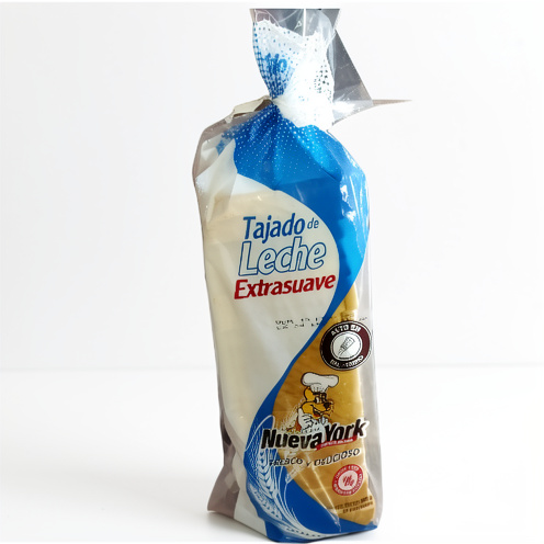 Pan TAJADO leche nueva York