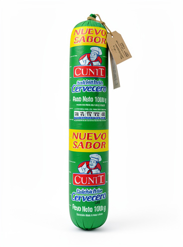 Salchichón cervecero cunit 1000 gr