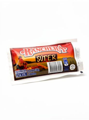 Salchicha ranchera súper por 2 uni