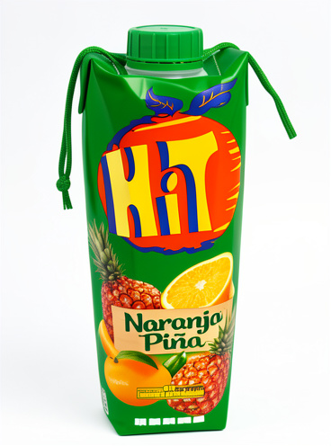 Jugó HIT naranja piña litro