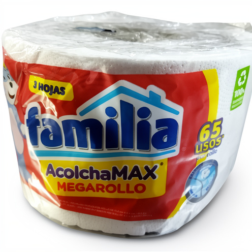 Papel familia mega rollo 3 hojas