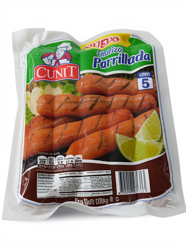 Chorizo parrillada cunit por 5 unid