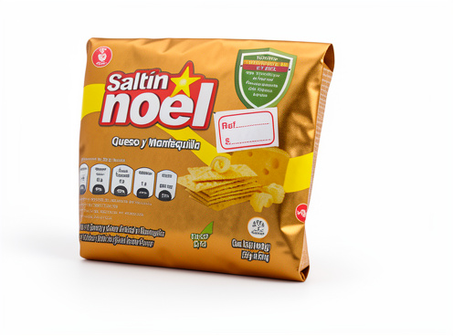saltin Noel queso y mantequilla taco