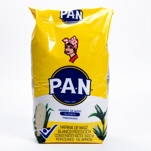 Harina pan libra blanca 500 gr
