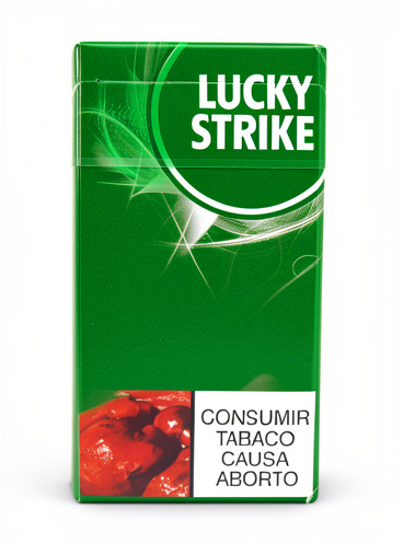 Cigarrillo lucky verde 20