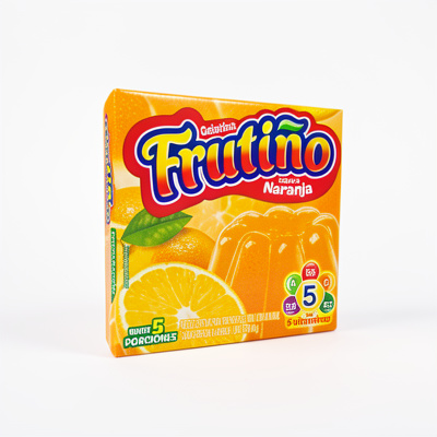 Frutiño-Gelatina naranja