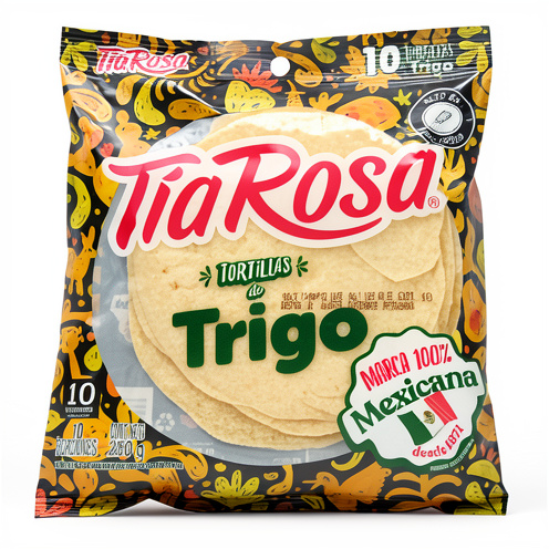 Tortillas de trigo tía rosa 10 uni