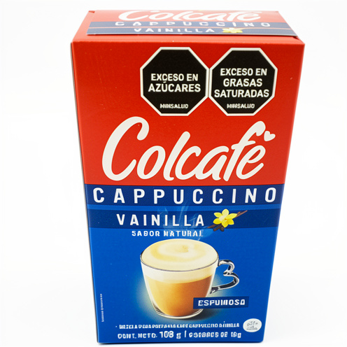Colcafe cappuccino vainilla por 6 un de 18g