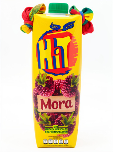 Jugó HIT mora litro caja unid