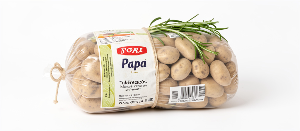 Papa blanca sin lavar libra
