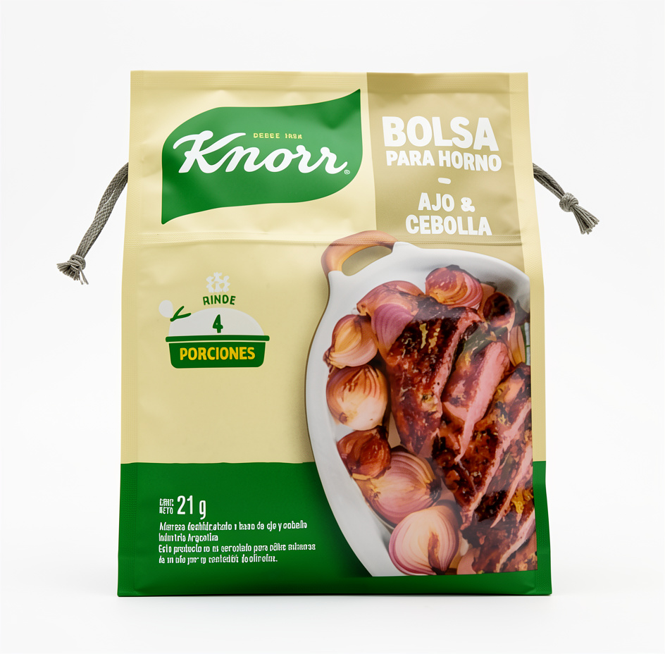 BOLSA PARA HORNO KNORR AJO Y CEBOLLA