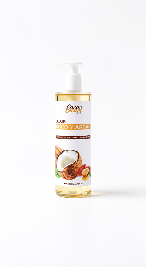 Elixir de coco y argan 16 oz